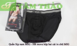QUẦN SỊP NAM MIG- HB MOVE HỘP HAI CÁI IN CHỮ MIG