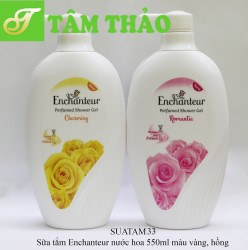Sữa tắm Enchanteur hương nước hoa 550ml hồng 003089