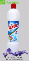Tẩy bồn Vixol smart 900ml màu trắng