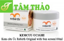 Kem cừu úc Rebirth Original with Sun screen100ml- Úc (chống nắng,dưỡng ẩm làm trắng da)