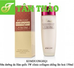 Sữa dưỡng da Hàn quốc 3W clinic collagen chống lão hoá 150ml 