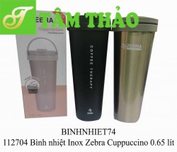 TH- 112704 Bình nhiệt Inox Zebra Cuppuccino 0.65 lít 