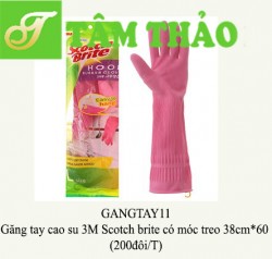 Găng tay cao su 3M Scotch brite có móc treo 38cm*60 (200đôi/T)