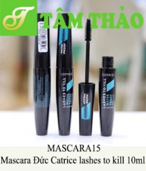 Mascara Đức Catrice lashes to kill 10ml 