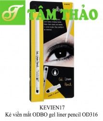Kẻ viền mắt ODBO gel liner pencil OD316 