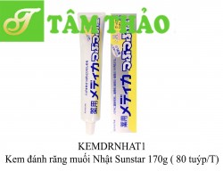 Kem đánh răng muối Nhật Sunstar 170g ( 80 tuýp/T) 