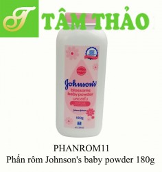 Phấn rôm Johnson's baby powder 180g 