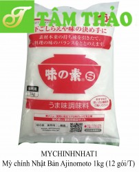 Mỳ chính Nhật Bản Ajinomoto 1kg (12 gói/T) 