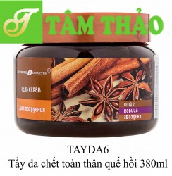 Tẩy da chết toàn thân quế hồi 380ml 