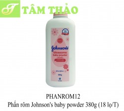 Phấn rôm Johnson's baby powder 380g (18 lọ/T) 8850007010289