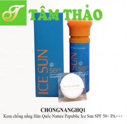 Kem chống nắng Hàn Quốc Nature Pepublic Ice Sun SPF 50+ 8806173460199