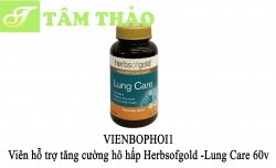 Viên hỗ trợ tăng cường hô hấp Herbsofgold -Lung Care 60v-9346710000123