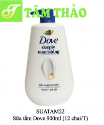Sữa tắm Dove 1L (12 chai/T) 8999999042479