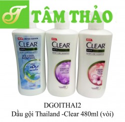 Dầu gội Thailand -Clear 410ml (vòi)