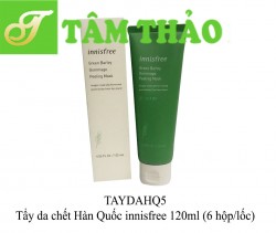 Tẩy da chết Hàn Quốc innisfree 120ml (6 hộp/lốc) 8809612860727