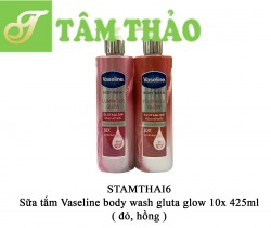 Sữa tắm Vaseline body wash gluuta glow 10x 425ml