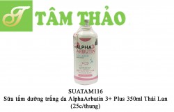 Sữa tắm dưỡng trắng da Alpha Arbutin 3+ Plus  350ml Thái Lan(25c/thung)-8858831008106