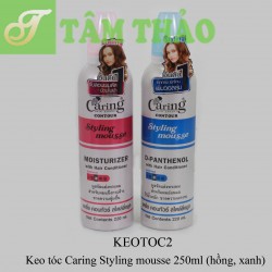 Keo tóc Caring Styling mousse 220ml