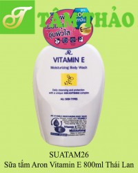 Sữa tắm Aron Vitamin E 800ml Thái lan ( 24 chai/t)8850722301358