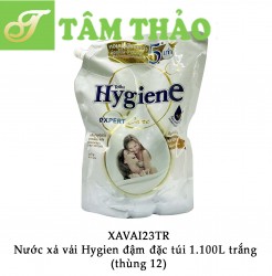 Nước xả vải Hygien đậm đặc túi 1.100L trắng  (thùng 12)