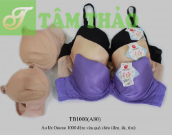 TB1000A80  áo lót Onono đệm vừa quả chéo