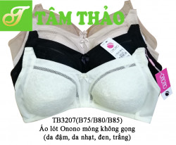 TB3207 -áo lót Onono mỏng không gọng 