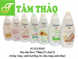 Sữa tắm Dove  750ml 