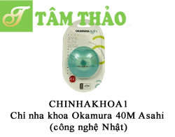 Chỉ nha khoa Okamura 40M Asahi -4983435768300 (công nghệ Nhật)