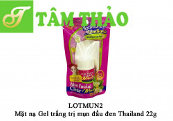 Mặt nạ Gel trắng trị mụn đầu đen Thailand 22g- 8859690402869