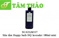 Sữa tắm Happy bath HQ lavender 180ml mini 8809925126480