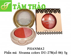 Phấn má  Sivanna colors hồng DU-278(số 06) 5g 8858994450538