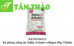 Xà phòng trắng da Alpha Arbutin collagen 80g Thailan 8851437881985