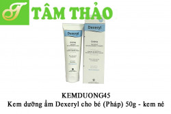 Kem dưỡng ẩm Dexeryl cho bé  (Pháp) 50g 3573994006541- kem nẻ