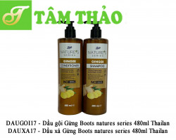 Dầu gội Gừng Boots natures series 480ml Thailan 5000167386783