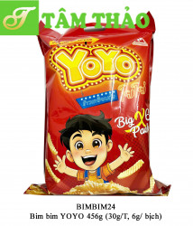 Bim bim YOYO 456g  (30g/T, 6g/ bịch) 8852681043485-8852681044260