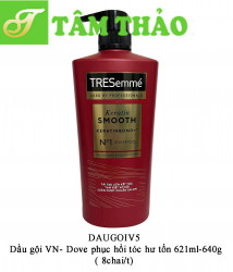 Dầu gội VN- TResemme mượt mà 621ml-640g( 8chai/t)8934868153283
