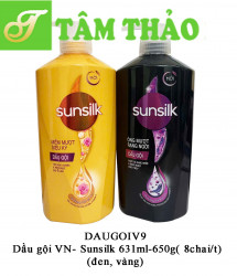 Dầu gội VN- Sunsilk 631ml-650g ( 8chai/t)