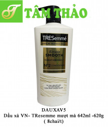 Dầu xả VN- TResemme mượt mà 642ml -620g( 8chai/t)8934868153337